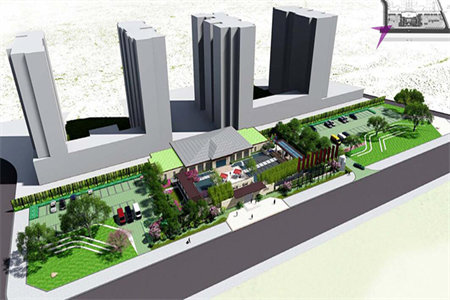 杭州花园3室2厅1卫95.44m2中档装修