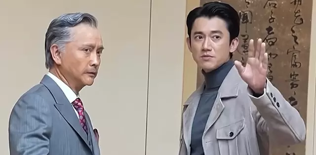 吴慷仁《寒战1994》真打六记耳光完成父子戏 _ 现场图